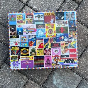 1500 piece puzzle- The 1970's. ALL pieces accounted for!!